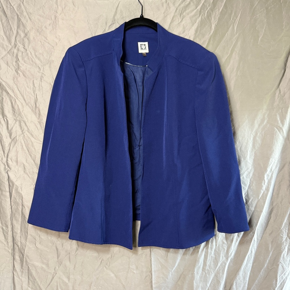 Anne Klein Royal Blue Blazer